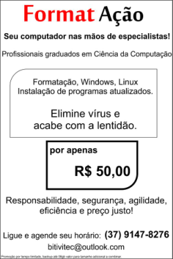 FORMATAÇÃO DE COMPUTADORES, NOTEBOOKS, NETBOOKS, ETC. EM 24 HORAS